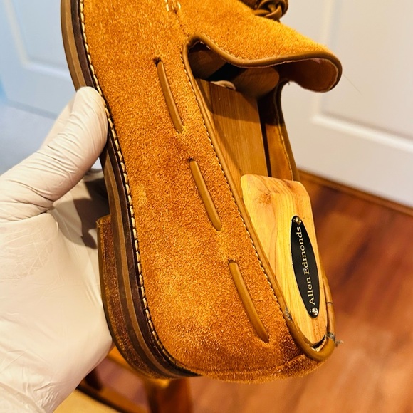 Sperry Brown Suede Loafers with Tassel Accents - Picture 10 of 16